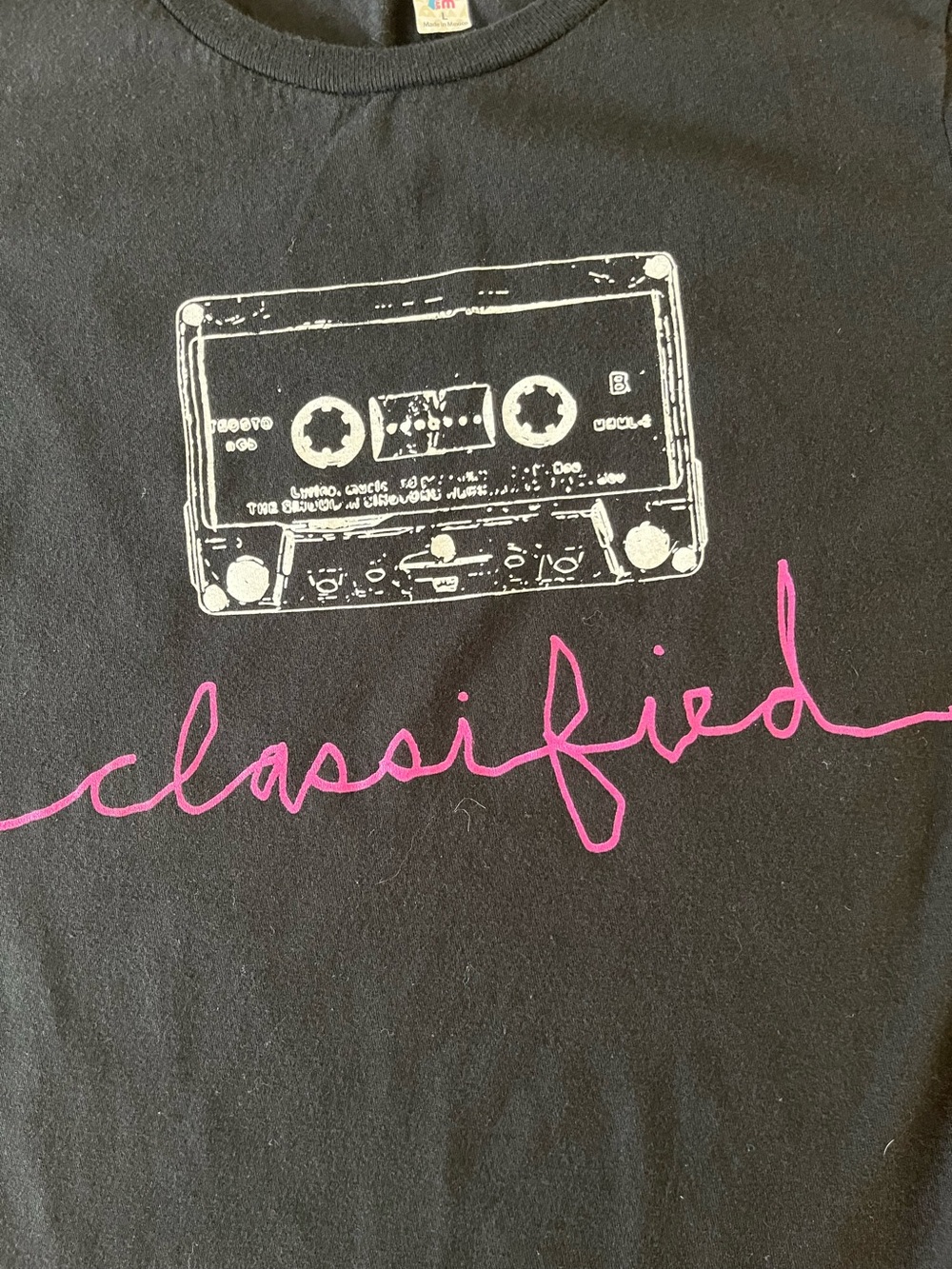 Classified Canadian Rapper Graphic Y2K Style Women’s Tee